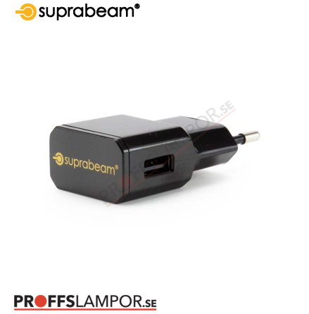 Tillbehr 5V/2A 100-240VAC USB-adapter Suprabeam