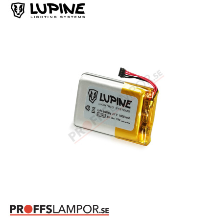 Tillbehr Batteri Lupine Penta 1,8 Ah 