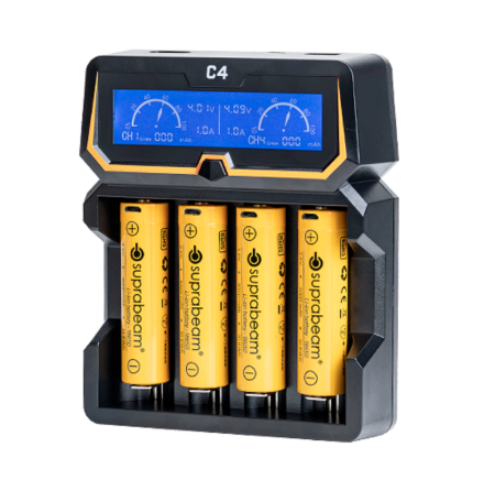 Tillbehr batteriladdare Suprabeam C4 Multi Charger