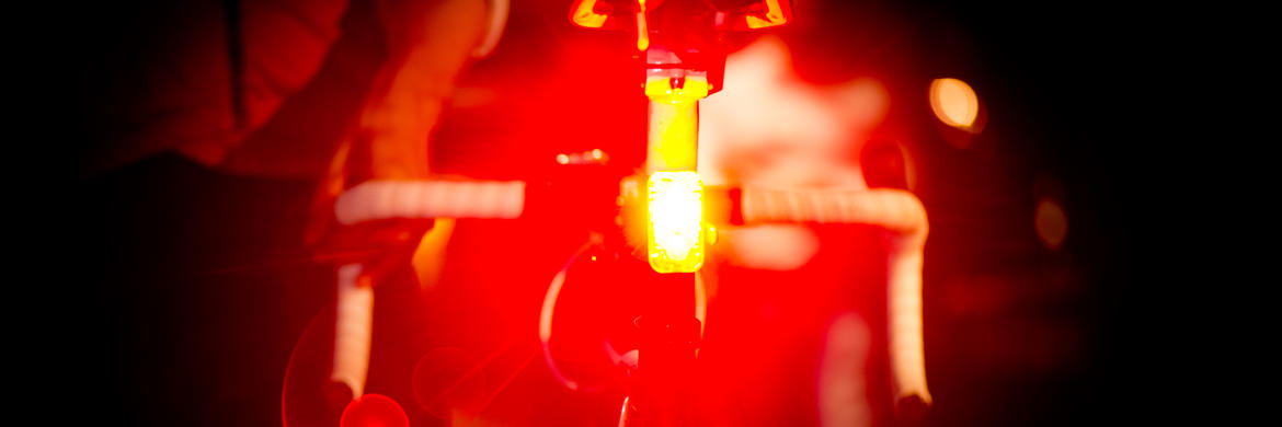 Cykellampa Lupine Rotlicht